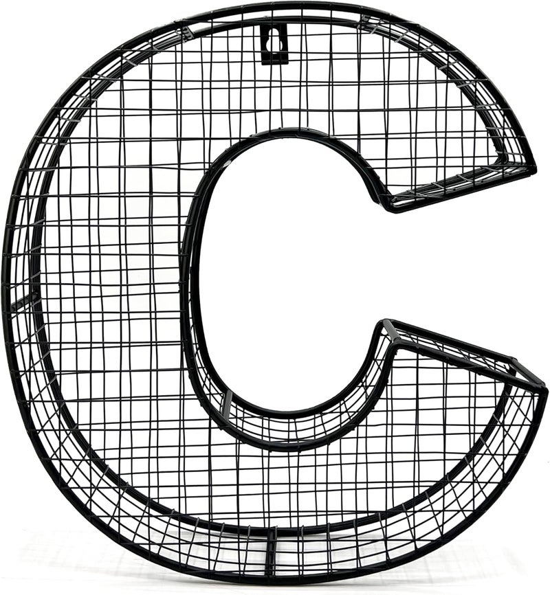 Oeno Wine Cork Holder Metal Display Collector Full Alphabet Display Letters & More (C) - Image 2